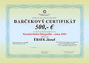 Darčekovým šekom v hodnote 500€ sme podporili dalšie Jozefove vzdelávanie 