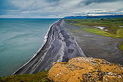 Black sand beach 